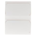 Coffret t1 / t2 26 modules blanc �qup� de 8 disjoncteurs et 2 inter. diff. livr� avec accessoires