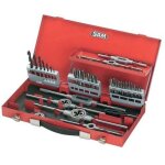 Coffret de tarauds et fili�res de 44 pi�ces sam outillage