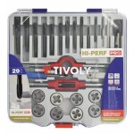 Coffret de tarauds et filières - m3 à m12 - mtf29 tivoly Coffret de tarauds et filières - m3 à m12 - mtf29 tivoly