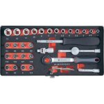 Coffret de vissage 6, 3 mm (1 / 4 ) 36 pices toolcraft