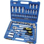 Coffret vissage avec douilles 6. 3 mm (1 / 4 ) et 12. 5 mm (1. 2 ) 94 pcs br�der mannesmann