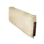 Coussin palette en simili cuir d'ext�rieur patagonia ivoire dossier 120x45x25 patagonia ivoire