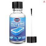 Colle adhésive pour réparation de piscine gonflable, 30ml, pvc imperméable, patch de piscine Colle adhésive pour réparation de piscine gonflable, 30ml, pvc imperméable, patch de piscine