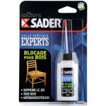 Colle blocage pour bois sader - flacon 50 ml Colle blocage pour bois sader - flacon 50 ml