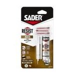 Colle bois bi composant ultra r?sistante r?pare rebouche seringue 10gr resist sader