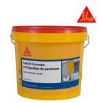 Colle  carrelage en pte d1 - et - sika sikaceram - 300 plaquette de parement - blanc - 15kg