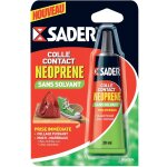 Colle contact sans solvant type néoprène sader - tube 30 ml Colle contact sans solvant type néoprène sader - tube 30 ml