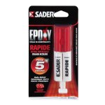 Colle epoxy rapid 25 ml sader Colle epoxy rapid 25 ml sader