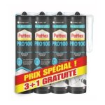 Colle fixation pl100 pattex - high tank - blanc - lot 3 + 1 - 798270
