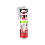 Colle de fixation sader fixer sans percer tous travaux intérieur / extérieur transparent 290g Colle de fixation sader fixer sans percer tous travaux intérieur / extérieur transparent 290g