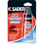 Colle gel contact transparente sader - bote 250 ml