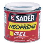 Colle noprne contact gel sader - bote mtal avec spatule 500 ml