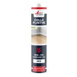Colle plinthe bois et carrelage pose facile gris - ral 7004 12 x 290 ml Colle plinthe bois et carrelage pose facile gris - ral 7004 12 x 290 ml