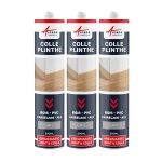 Colle plinthe, bois et carrelage, pose facile gris securité - ral 7004 290 ml x 3 - arcane industries ... Colle plinthe, bois et carrelage, pose facile gris securité - ral 7004 290 ml x 3 - arcane industries ...