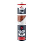 Colle tuile mastic souple pour tous matériaux blanc 1 x 290 ml Colle tuile mastic souple pour tous matériaux blanc 1 x 290 ml