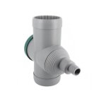 Collecteur filtrant eau de pluie 3p filtre inox