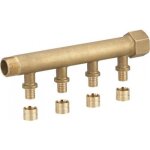 Collecteur m�le / femelle 20x27 6 d�parts � glissement Ø 16 riquier