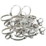 Colliers de durite bande inox type serflex assortiment 60 colliers Colliers de durite bande inox type serflex assortiment 60 colliers