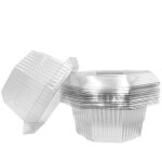 Colliers de protection anti - limaces jiahuade transparent lot de 10 pcs pour l�gumes et jeunes plants, ...