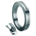 Collier serrage inox w4 - bande ajourée - diamètre 13mm Collier serrage inox w4 - bande ajourée - diamètre 13mm