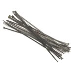 Colliers de serrage en nylon - 7. 8 x 400mm - noir (100pcs) Colliers de serrage en nylon - 7. 8 x 400mm - noir (100pcs)