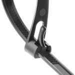 Colliers de serrage rutilisables en nylon robuste de 30, 5 cm (12 po) - gestion des cbles rglable ...