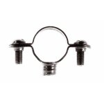 Colliers simples acier - taraud 7x150 mm - 100 pices - diamtre 10 mm fischer