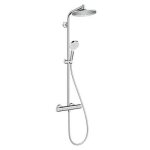 Colonne de douche 240 1jet ecosmart chrom