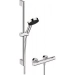 Colonne de douche thermostatique - douchette 3 jets - pulsify select s hansgrohe