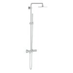 Colonne de douche thermostatique euphoria 150 grohe 27932000 - tte 15 x 15 cm + douchette stick