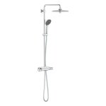 Colonne de douche thermostatique vitalio system 260 grohe 26403002 tête Ø 26 cm + douchette 3 jets - ... Colonne de douche thermostatique vitalio system 260 grohe 26403002 tête Ø 26 cm + douchette 3 jets - ...