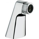 Colonnette oblique - embase ovale - chrome grohe