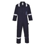 Combinaison de travail 100% coton lgre portwest iona bleu marine m