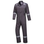 Combinaison de travail 100% coton l�g�re portwest iona gris 3xl