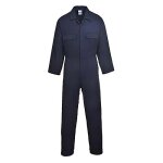 Combinaison de travail 100% coton portwest euro work bleu marine s