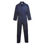 Combinaison de travail 100% coton portwest euro work bleu marine xs