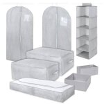 Compacteur boston big set 10 pcs, gris