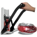 Compacteur de canettes avec accroche mural deco maison ustensile cuisine