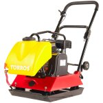 Compacteur � plaque vibrante 21 kn - avec r�servoir d'eau - moteur essence 6, 5ch - plaque 60 x 48 cm ...