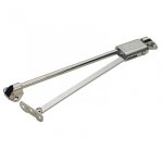 Compas d'abattant pour porte de meuble hettich, l. 350 mm