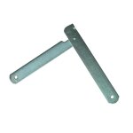 Compas trteau rversible avec arrt 275x20mm finition acier zingu - jardinier massard - comtre6f05