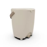 Composteur bokashi hozelock blanc crème 15l Composteur bokashi hozelock blanc crème 15l