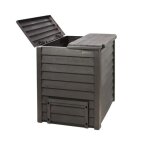 Composteur garantia thermo - wood brun 600l