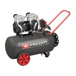 Compresseur d'air bicylindre facom 50l 2. 5hp