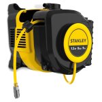 Compresseur mural stanley wall tech 1. 5hp 8bar avec enrouleur