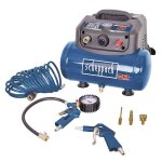 Compresseur scheppach hc06 220 - 240v 50hz 1200w 6l