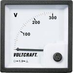 Compteur analogique encastrable bobine voltcraft am - 72x72 / 300v