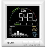 Compteur de co2, 5 niveaux de concentration de co2 et recommandations de ventilation, fonctionnement ...