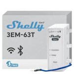 Compteur �lectrique - shelly - 3em - 63t gen3 - monophas� / triphas� - wi - fi - rail din