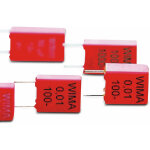 Condensateur � film wima, 0, 022 uf, 100 v, radial, rm 5, mks2d022201a00kssd